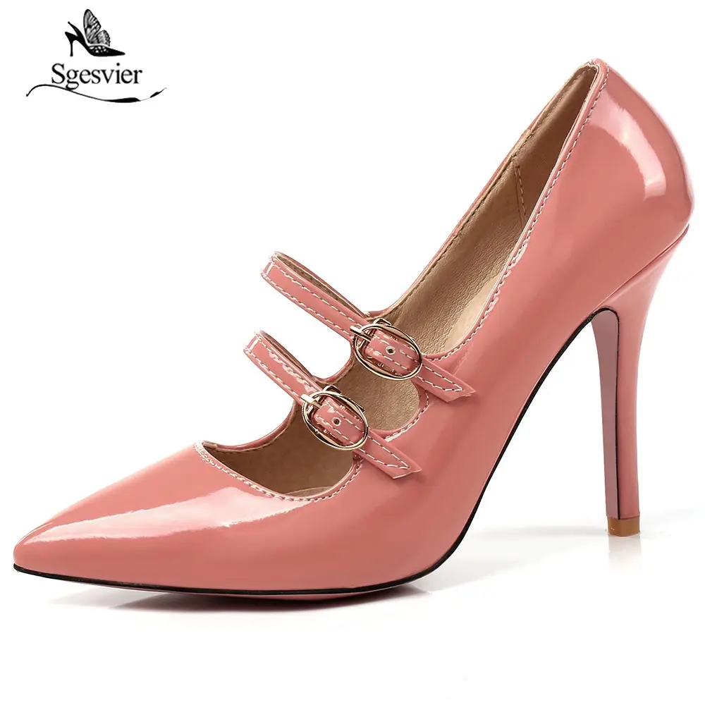 Женские туфли лодочки на высоком каблуке с острым носком размеры 30 47|high heel shoes|party