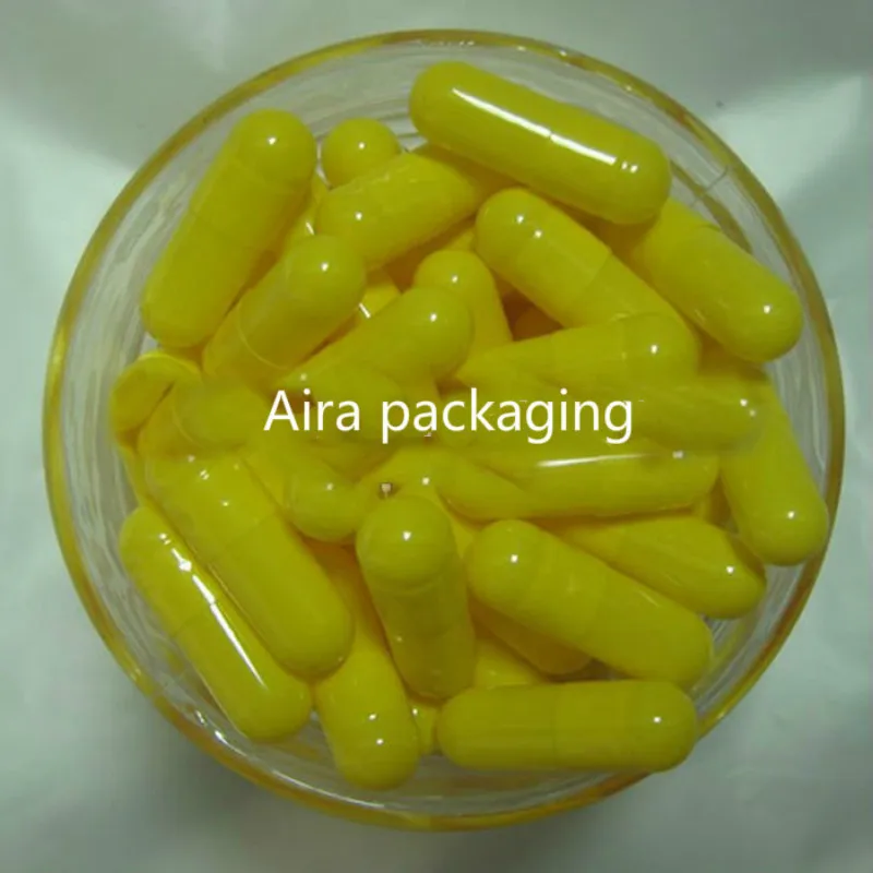 

High Quality Gelatin Hollow Capsule Shells Size 0# Edible Empty Elegant Mask Refillable Container Makeup Tool
