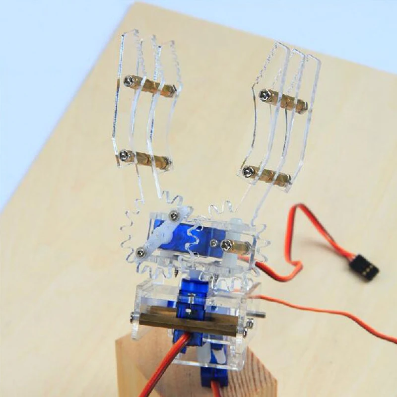 Высокое качество 4 dof рука робота 3D вращающийся машина DIY автомобиль Arm P0090 серво