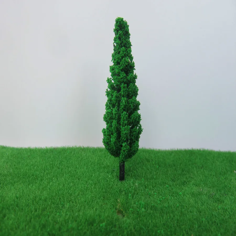 7 см пластиковая Уменьшенная модель сосны для железная дорога Архитектурный