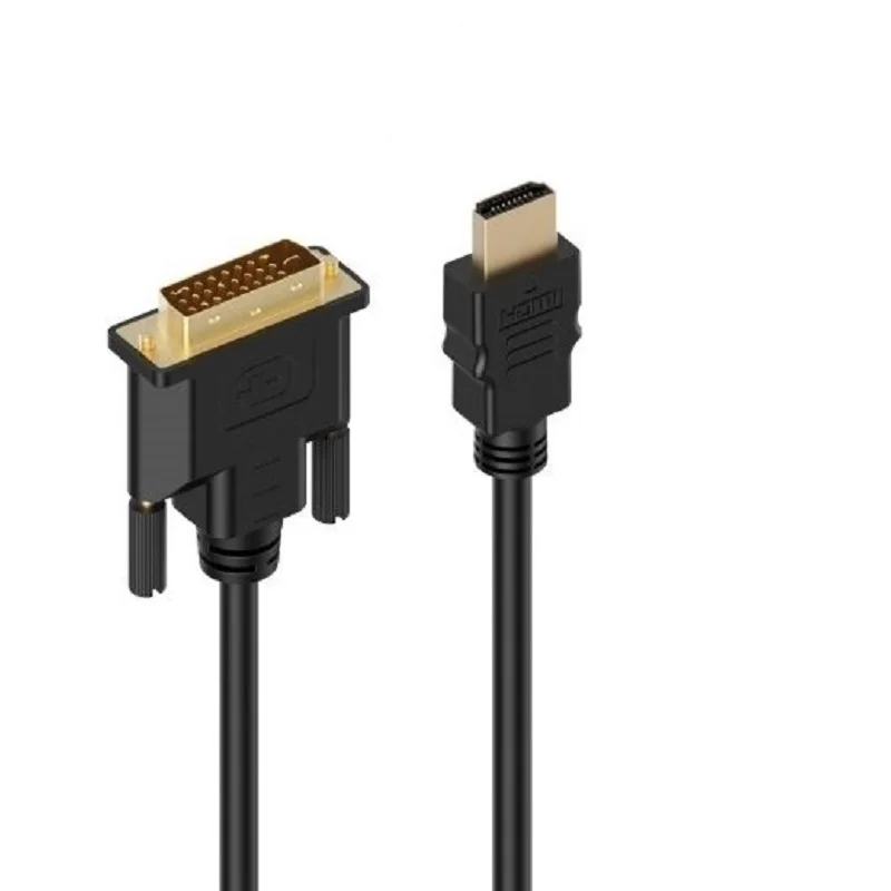 Высокоскоростной адаптер HDMI совместимый с DVI 24 + 1 pin позолоченный кабель Папа папа