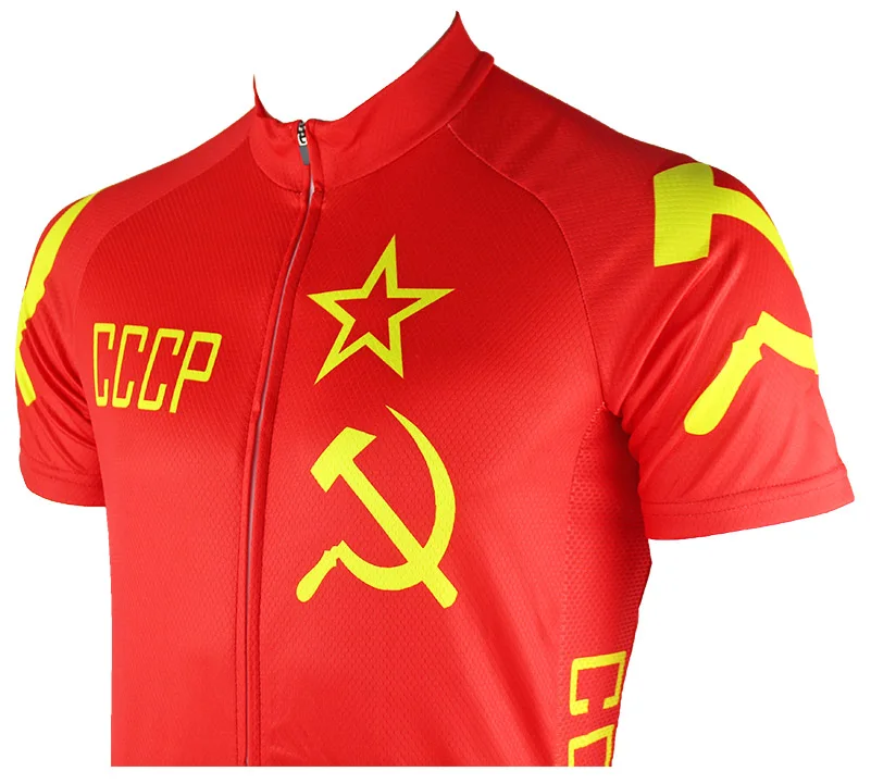 Мужская велосипедная майка HIRBGOD, одежда для велоспорта, CCCP, короткий рукав, Ropa Ciclismo, Ретро стиль, Майо Cyclisme, Классический Топ, одежда для велоспорта, NR236