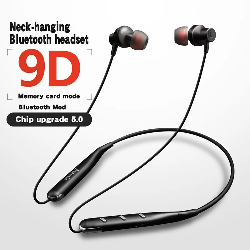 Baolyda долгая жизнь в наушниках Bluetooth Спорт/стерео 5 0 наушники для бега Шея Висячие