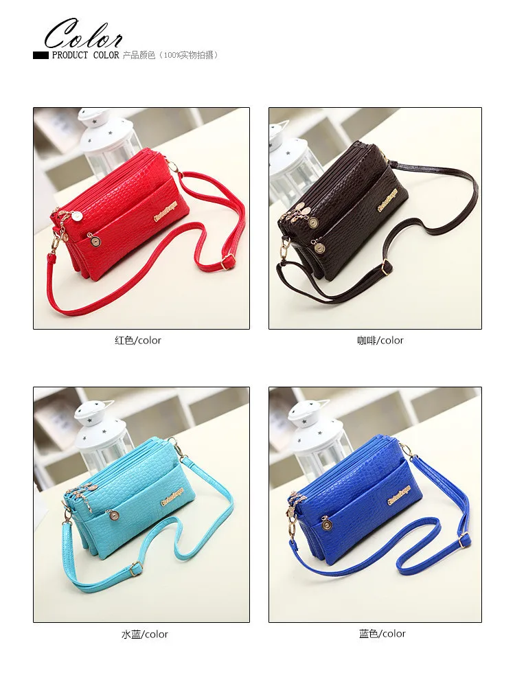 Маленькая сумка через плечо Bolsas Femininas, Сумка с узором «крокодиловая кожа», женские сумки-мессенджеры для женщин, новая черная сумка DJ20