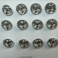 new 100pcs sewing buttons rhinestone resin flatback round crystal button accessories for sewing and scrapbook crafts 11 5mm13mm