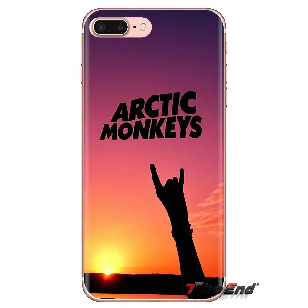 Прозрачный чехол из ТПУ с логотипом Arctic Monkeys Music Rock Band для Samsung Galaxy A3 A5 A7 A9 A8 Star A6 Plus