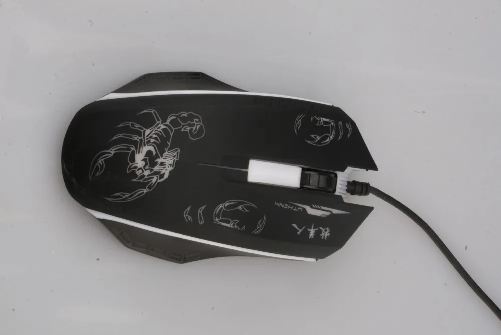 USB Проводная мышь 2400 dpi 3 кнопки оптическая игровая 7 цветов светодио дный