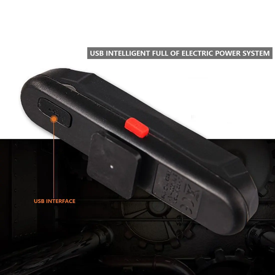 USB Перезаряжаемые задний светильник велосипедный светодиодный велосипед