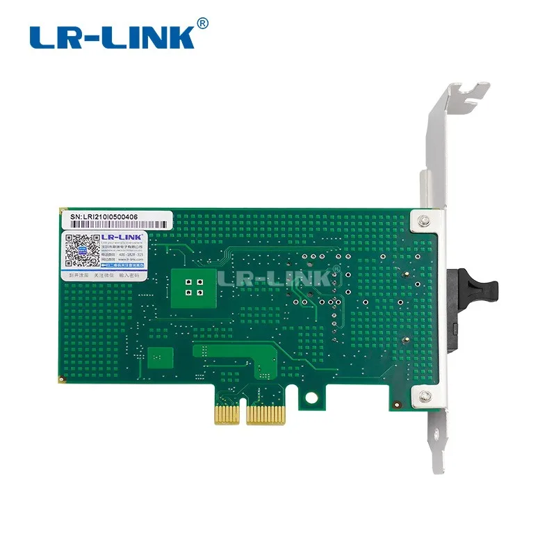 LR-LINK 6230PF-BD gigabit ethernet BIDI сетевой адаптер 1000 Мб pci express lan Карта настольная для ПК компьютер Intel I210 Nic