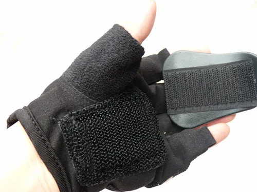 Тактические перчатки для скейтборда скользящие с слайдером тормозные роликовые