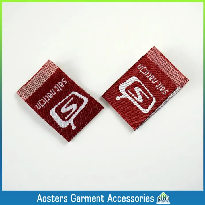 custom high quality colourful polyester clothing label free china post | Дом и сад