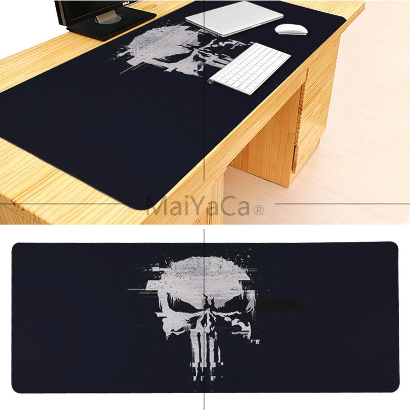 Lock Edge 30x90cm MaiYaCa Нескользящие PC Каратель обои большой коврик для мыши PC коврик большой резиновый коврик для мыши Компьютерная игра планшет коврик для мыши для CS GO - Цвет: Lock Edge 30x90cm