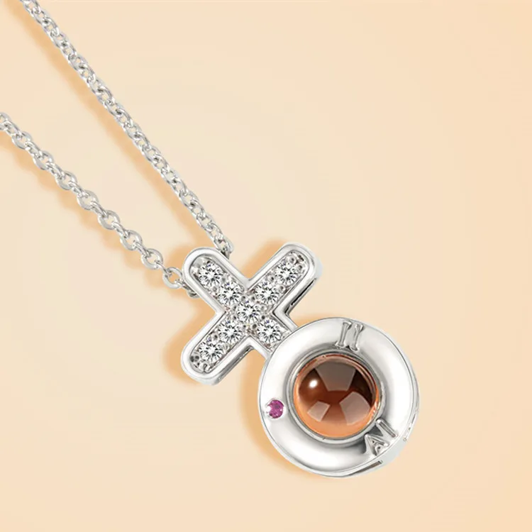

100 Words Love Necklace Women Fashion Gift For