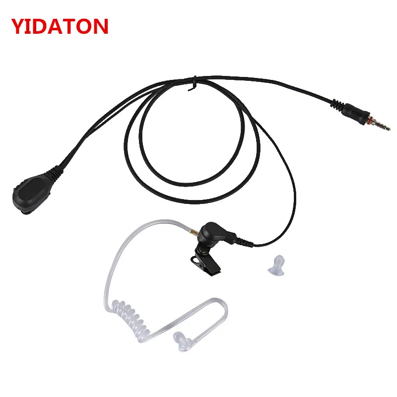 YIDATON Air Tube гарнитура функция PTT для YAESU рация VX 7R 6R HX471 HX460 радио amador Earpiece|headset ptt|radio