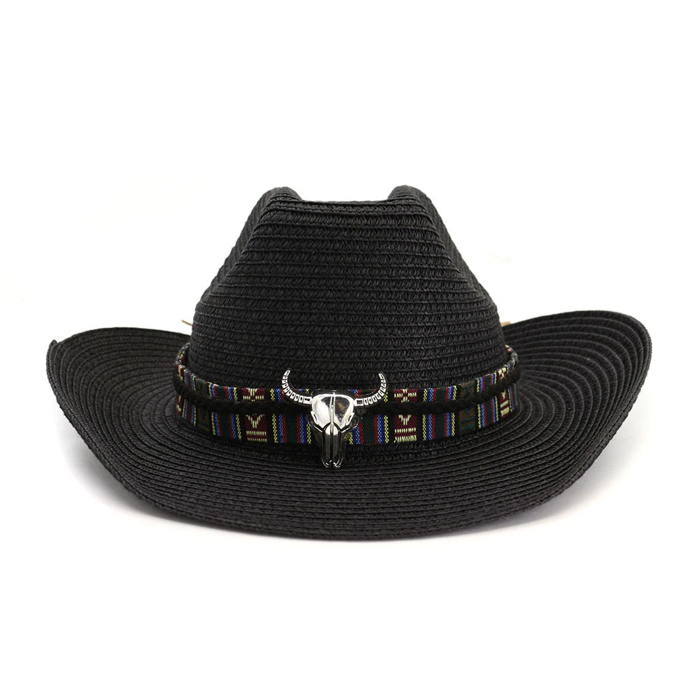 Повседневные шерстяные ковбойские шляпы унисекс винтажная фольклорная
