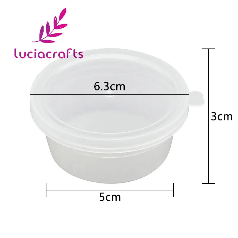 Type 8 Lucia crafts 1 шт./лот мульти параметр прозрачная коробочка из пластика для хранения украшений, бусин Чехол Органайзер ремесел 19040018 - Цвет: Type 8