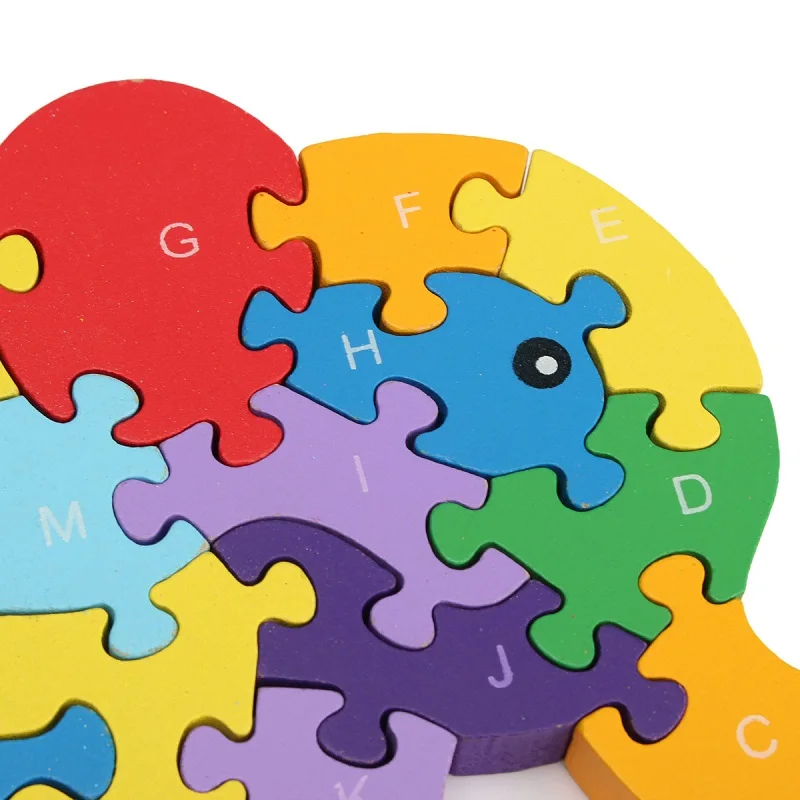 Детские Лобзики с английскими цифрами и алфавитом деревянные блоки игрушки для