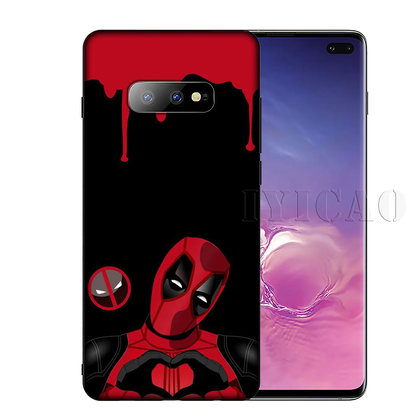 IYICAO Deadpool Movie Marvel Мягкий силиконовый чехол для телефона Samsung Galaxy S20 Ultra S10 Lite S9 S8 Plus S6