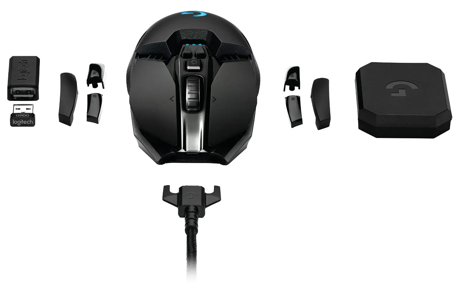 Профессиональная Проводная/Беспроводная игровая мышь Logitech G900 хаос спектр |