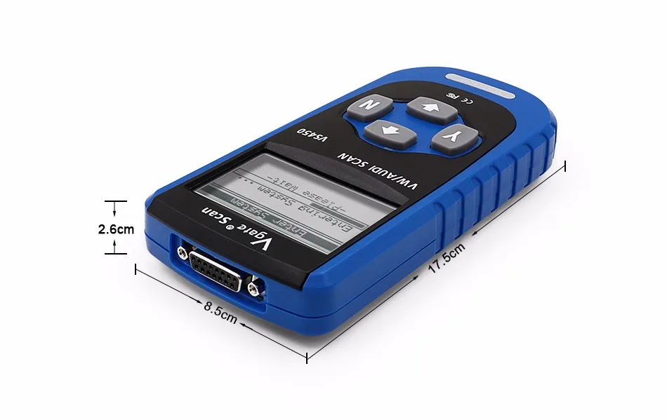 Vgate VS450 для VAG OBDII OBD 2 Code Reader автомобиля инструмент диагностики VS 450 сброс подушка
