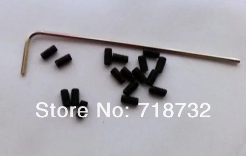 

20 teeth 20mm bore 20mm belt width T5 aluminum timing belt pulley 6pcs