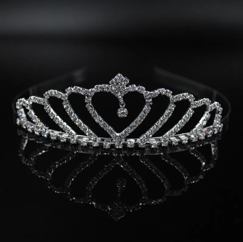 Новинка повязка для волос девочек головная невесты Великолепная тиара с