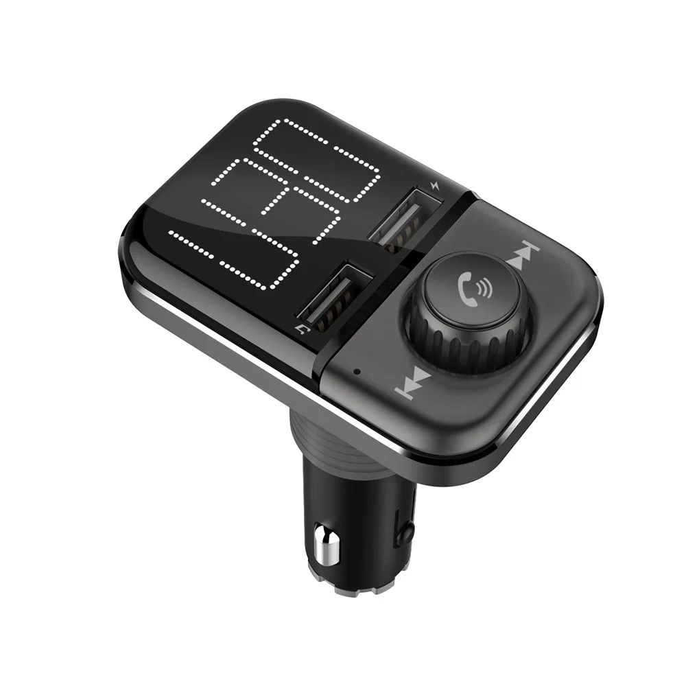 Fm передатчик Bluetooth беспроводное аудиоустройство адаптер автомобильный комплект