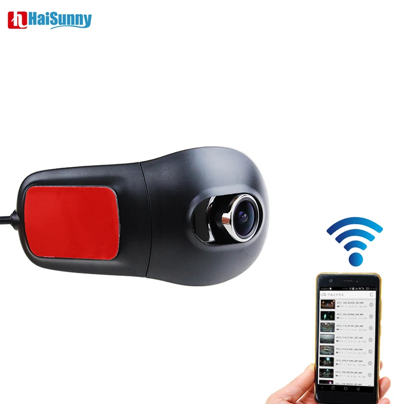 HaiSunny Автомобильный видеорегистратор видеокамера с WiFi HD 1080 P Скрытая мини камера
