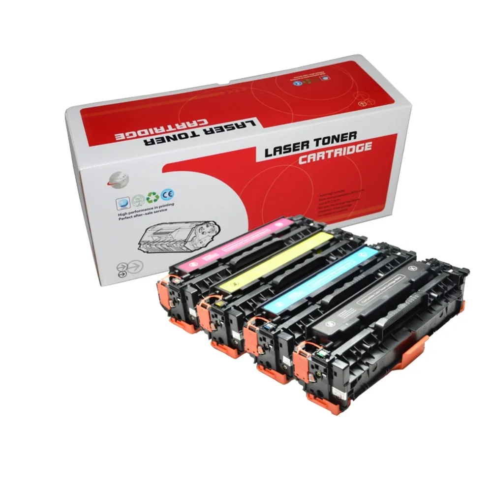 Картридж с тонером совместимый 304A CC530A CC531A CC532A CC533A для HP Color LaserJet CM2320nf CP2025 CM2320fxi CM2320n