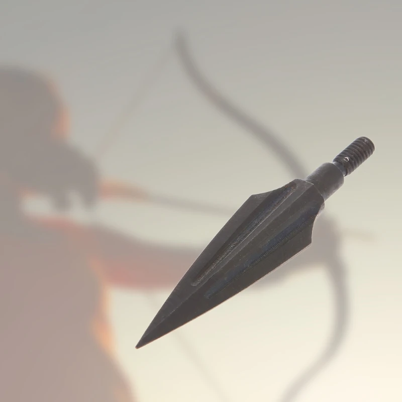 Стрельба из лука Broadhead 140 зерен высокоуглеродистой стали охотничьи соединения