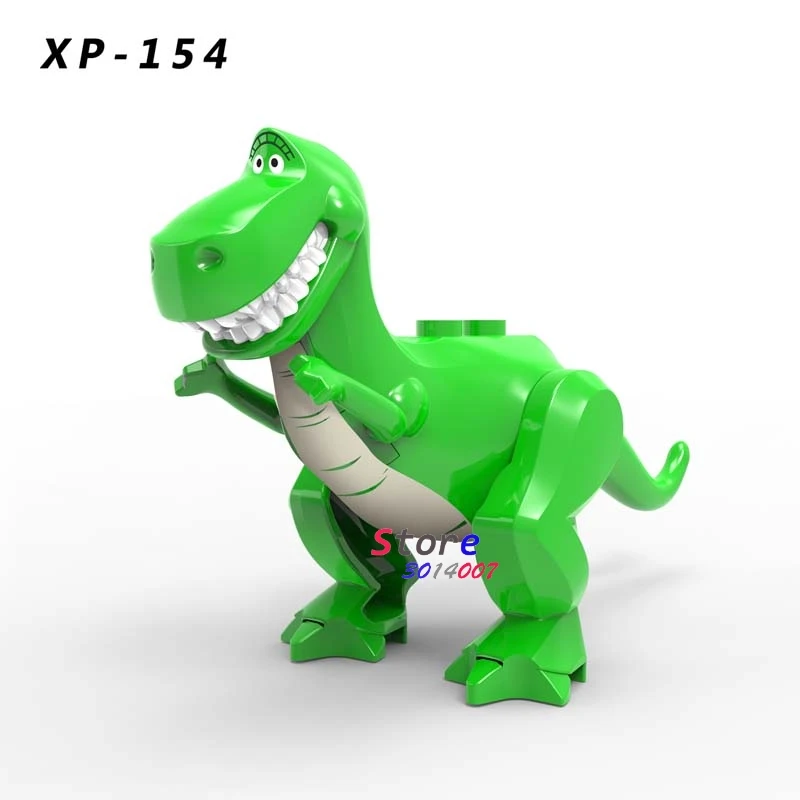 XP154 Одна история игрушек 4 Базз Лайтер Вуди Джесси Даки Бо Peep Duke Caboom Alien Hamm Sonic строительные блоки - Цвет: XP154