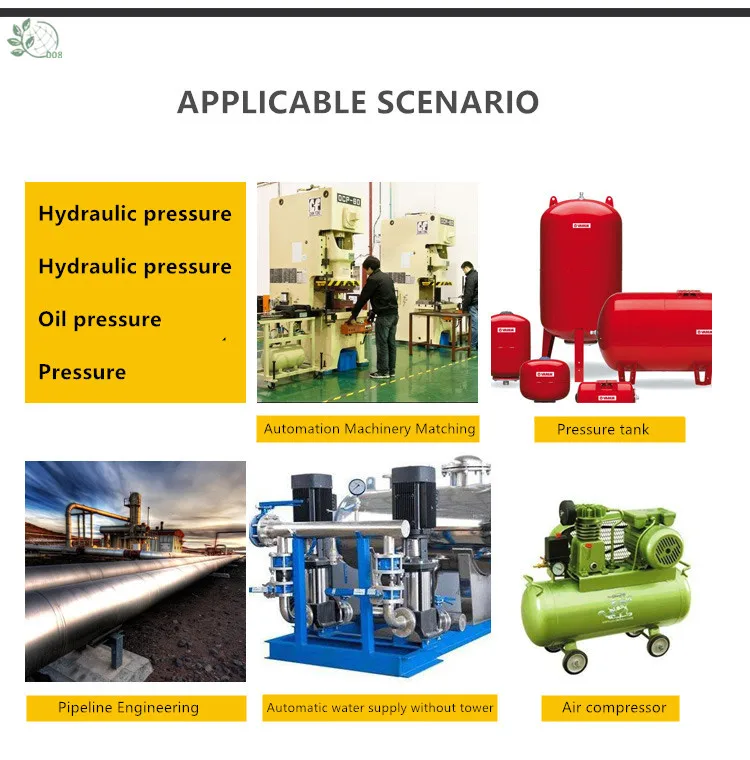 HC-YS100, нержавеющая сталь, умный аккумулятор, цифровой манометр, высокая точность, Сейсмическая точность, давление воды, цифровой манометр