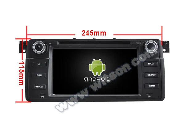 WITSON Android 10 0 IPS HD экран для BMW E46 X3 Z3 Z4 Автомобильный DVD стерео GPS 4 Гб ОЗУ 32 ГБ флэш 8 Octa