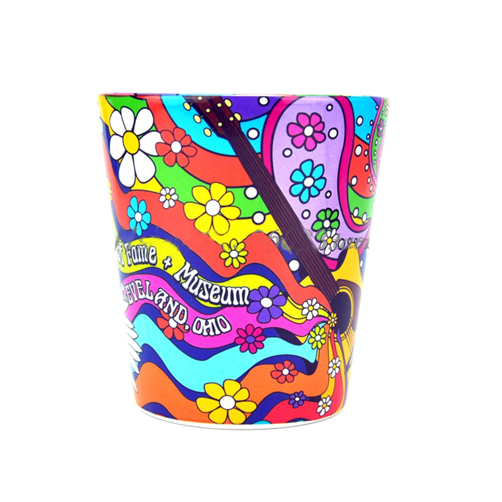 1 Pcs Rock and Roll Hall of Fame Ceramic Mug Personality Music Note Milk Juice Coffee Tea Home Office Drinkware Unique Gift | Дом и сад