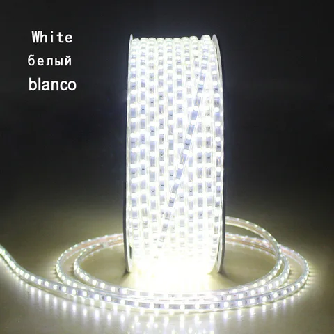 Водонепроницаемая светодиодная лента LAIMAIK RGB 5050 220В