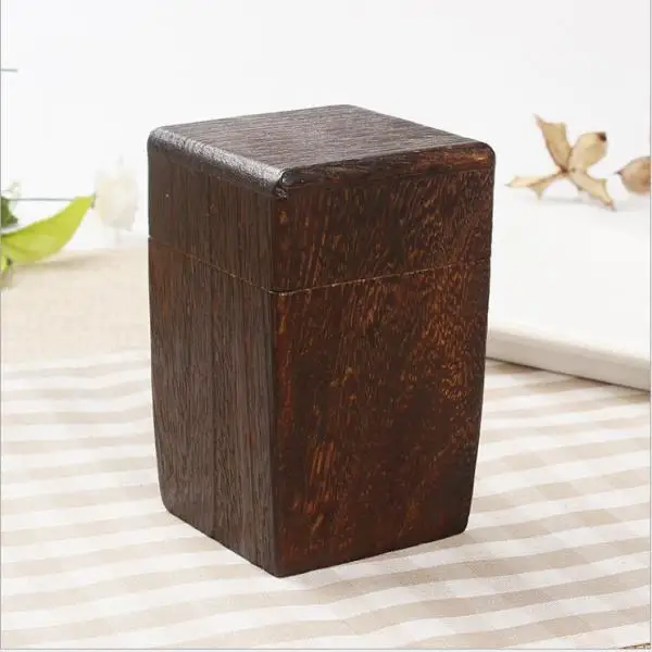 9 шт. квадратные деревянные песочные часы Чай коробка мачча для хранения канистра