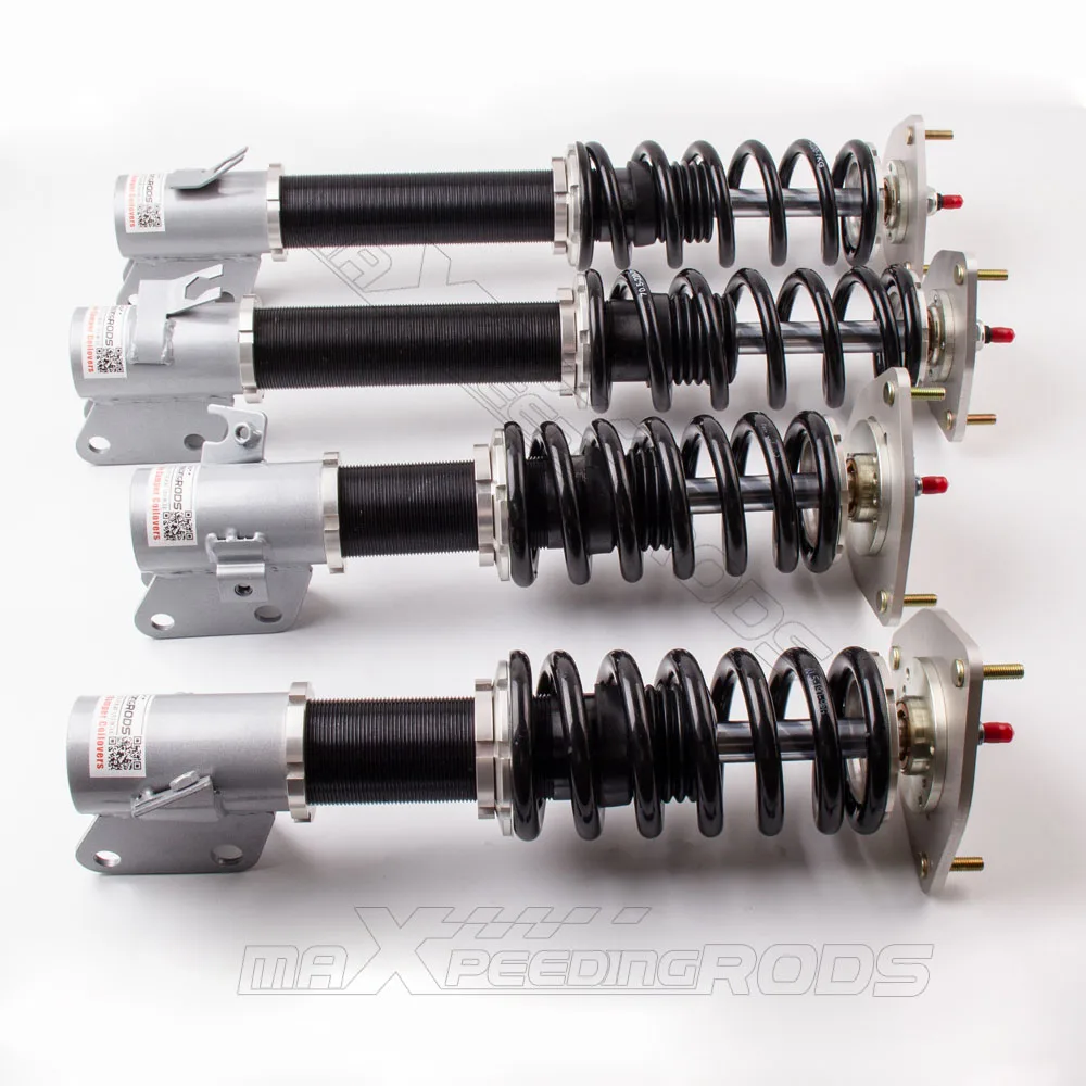 Damper Coilovers for SUBARU WRX GDB GDA 2002-2007 24 Ways Adjustable coilover Suspension Spring Front Rear Coil Dampering | Автомобили и