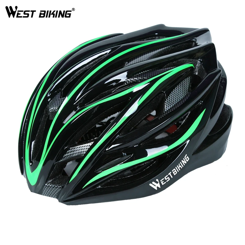 WEST BIKING ультралегкий цельный литой велосипедный шлем горный MTB велосипедный шлем Casco Capacete Ciclismo велосипедные шлемы