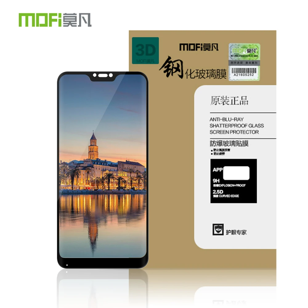 MOFI для Xiaomi Redmi 6 Pro закаленное стекло 5 84 дюймовый защитный экран 3D изогнутая