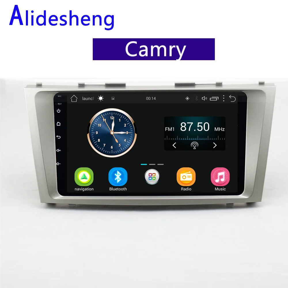 2din 2.5D Android 8 1 автомобильное радио для TOYOTA Camry 2007 2008 2009 2010 2011 GPS навигация