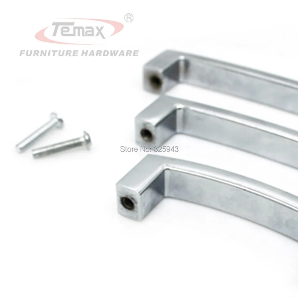 10 шт. 128 мм ясно цинковый сплав квадратный дверные ручки и кристалл ящике комода