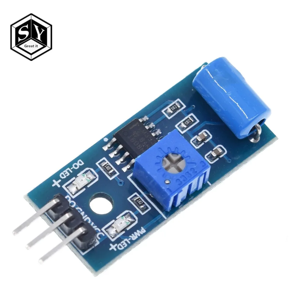 1 шт. отличный, нормально закрытый модуль датчика вибрации для Arduino
