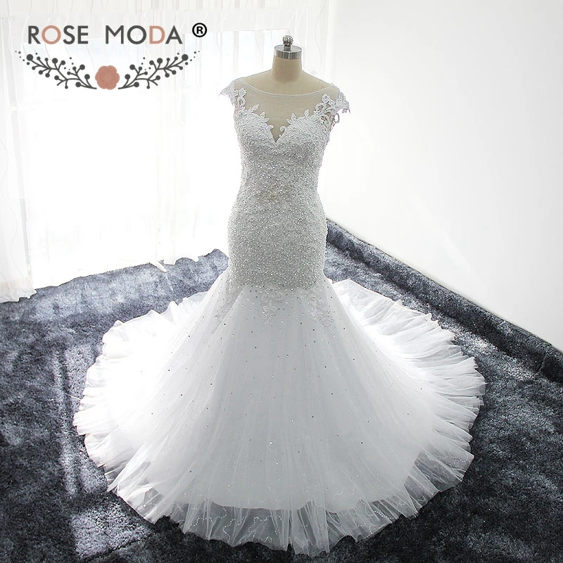 Женское кружевное свадебное платье с вырезом Лодочка|gowns for big women|gown prom dressdress slim |