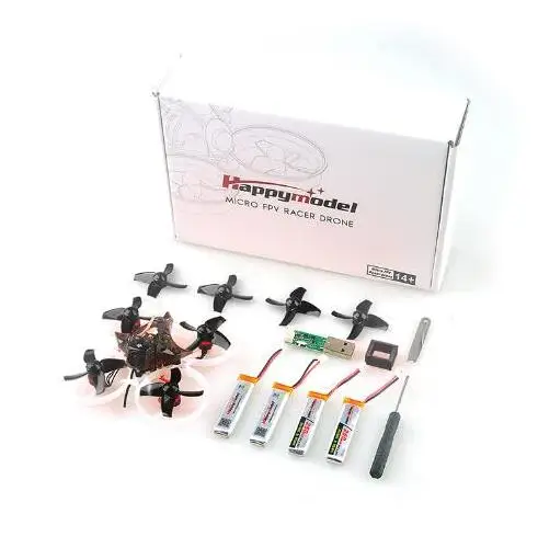 Happyymodel Mobula7 Mobula 7 75 мм Crazybee F3 Pro OSD 2S гоночный Дрон совместимый с Frsky Flysky