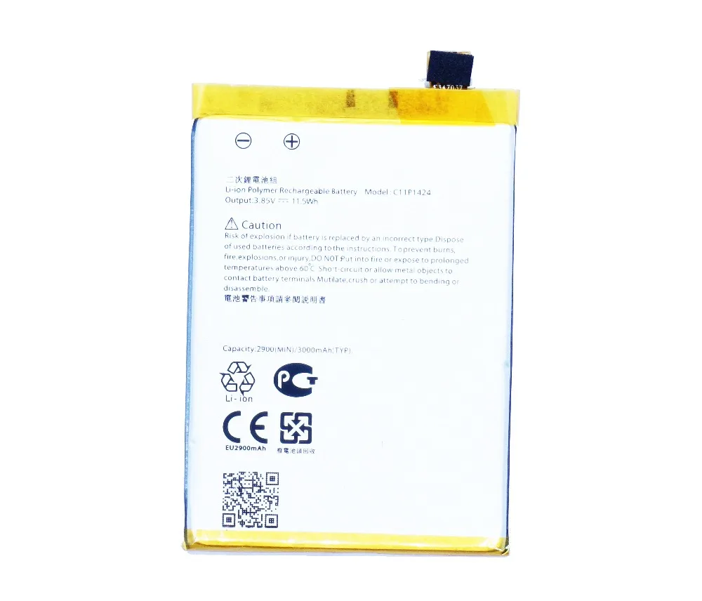 Seasonye 1x3000mAh C11P1424 Сменный аккумулятор для ASUS Zenfone2 Zenfone 2 ZE550 ML Z008D ZE550ML ZE551ML Z00AD