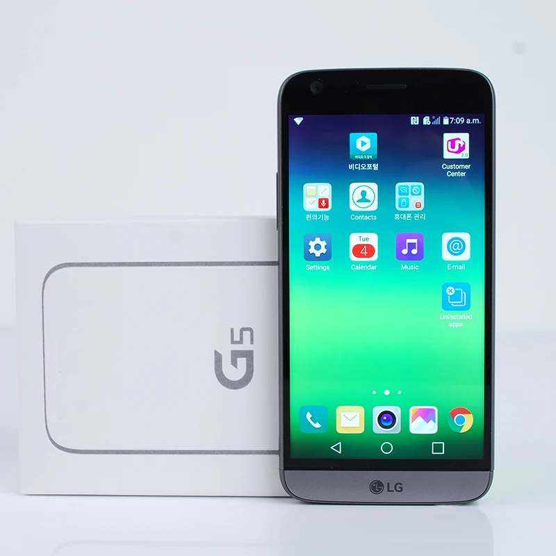 Оригинальный разблокирована LG G5 H850 H840 ЕС 4G LTE мобильных телефонов Snapdragon 652 Quad-core 32