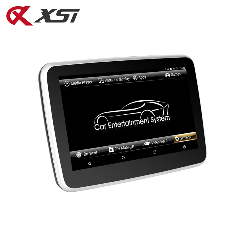 XST 10 1 дюймовый Android 6 0 Автомобильный подголовник монитор сенсорный экран HD 1080P Mp5