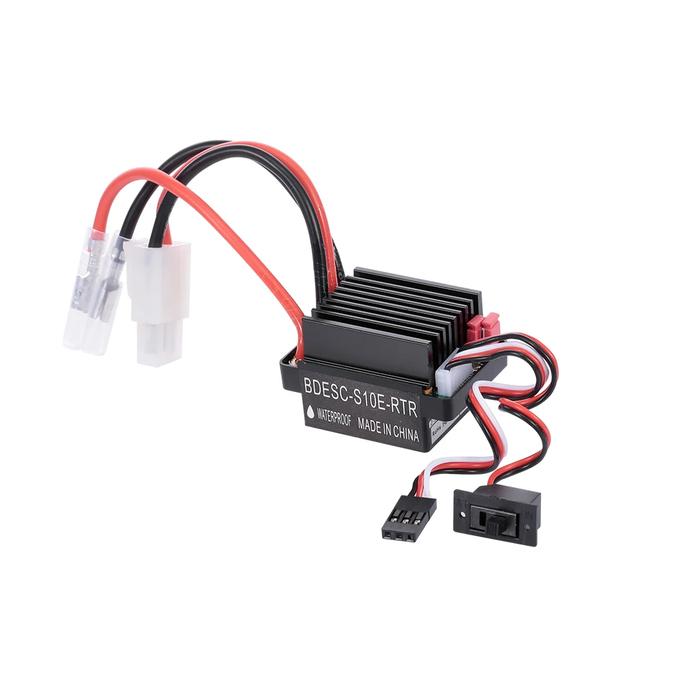 Электродвигатель с щеточным двигателем 540 55T 60A ESC BEC Combo для 1/10 Traxxas Hsp Redcat Rc4wd Tamiya Axial