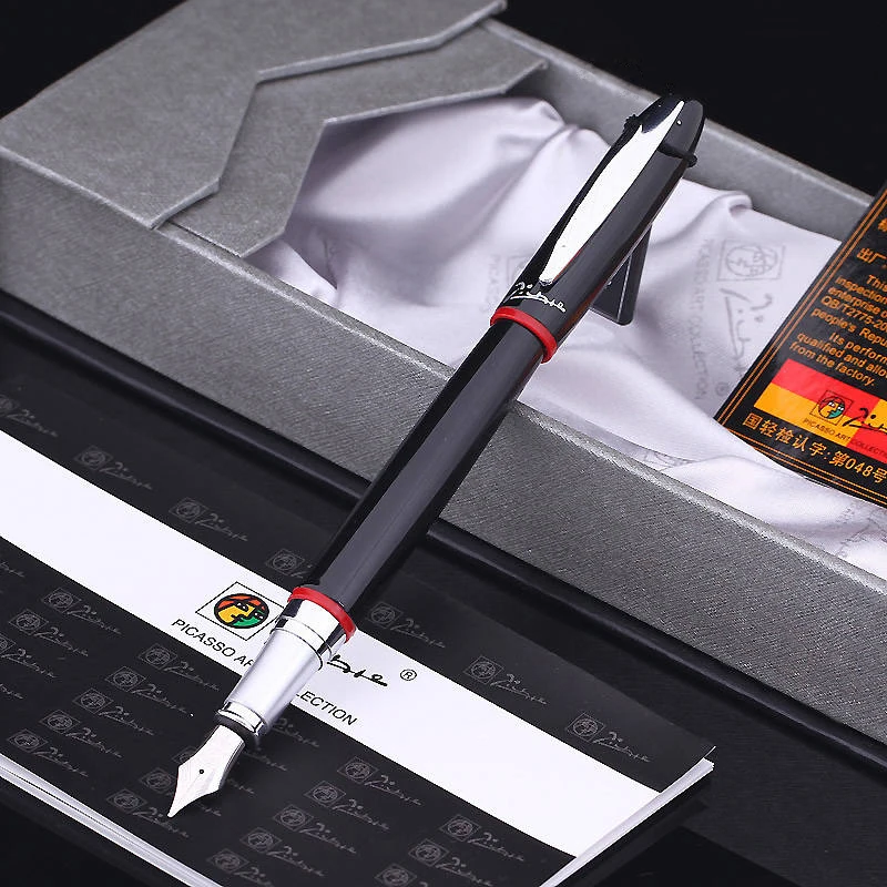 

Free Shipping Picasso Fountain Pen ,Golden Ink Pens ,0.5mm Nib,High-end Luxury Pen ,High Quality,Gift Packaging
