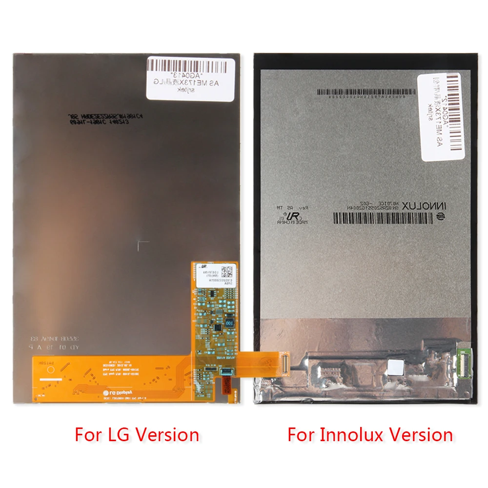 Оригинальный 7-дюймовый ЖК-дисплей для Asus ME173X ME175 ME372 ME17 панели LG Innolux версия